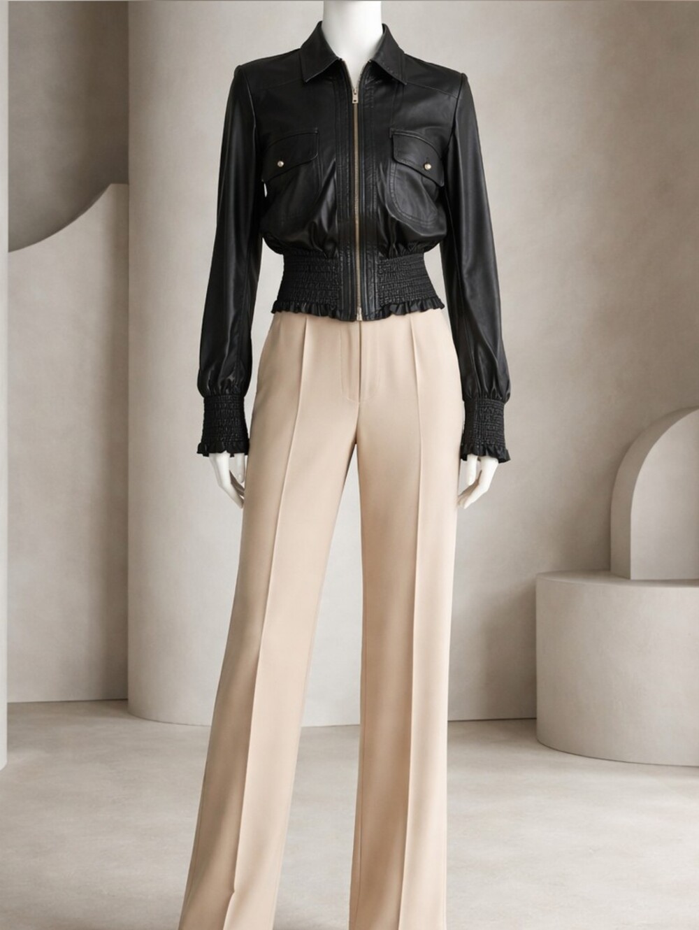 Patrizia Pepe Leather Jacket